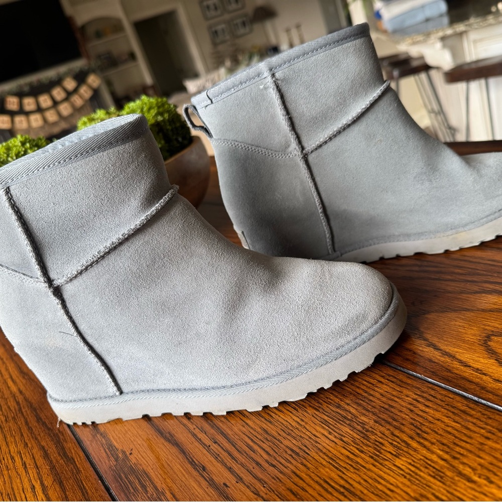 UGG Light Gray Winter Boots
